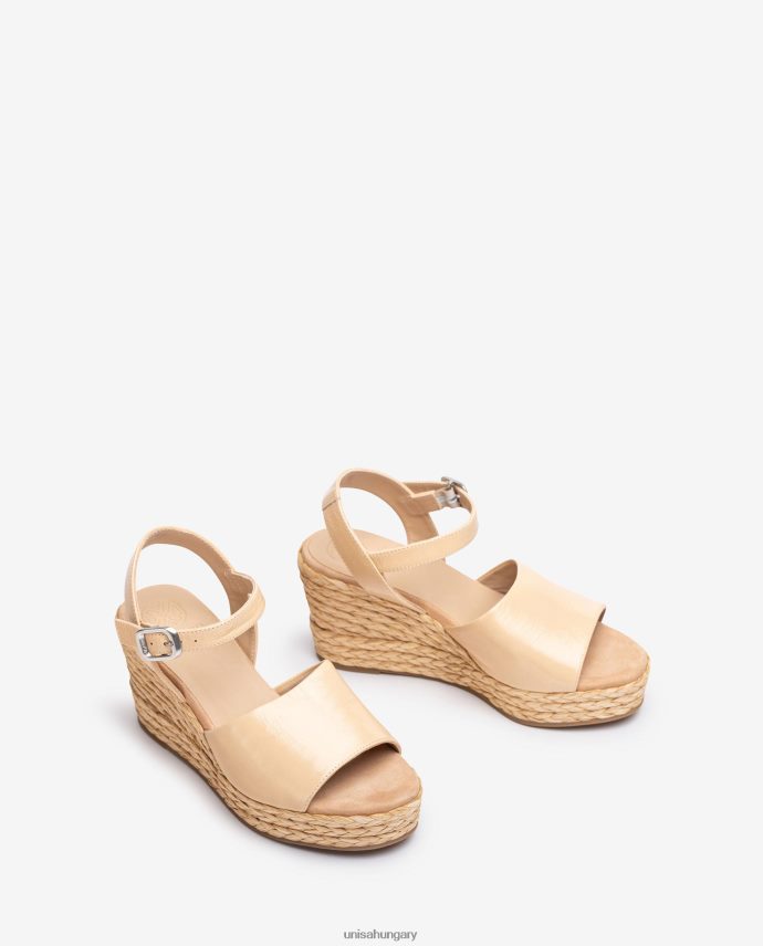 Unisa széles vámpír és juta szandál nők J4PJX0298 rózsaszín