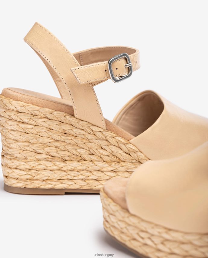 Unisa széles vámpír és juta szandál nők J4PJX0298 rózsaszín