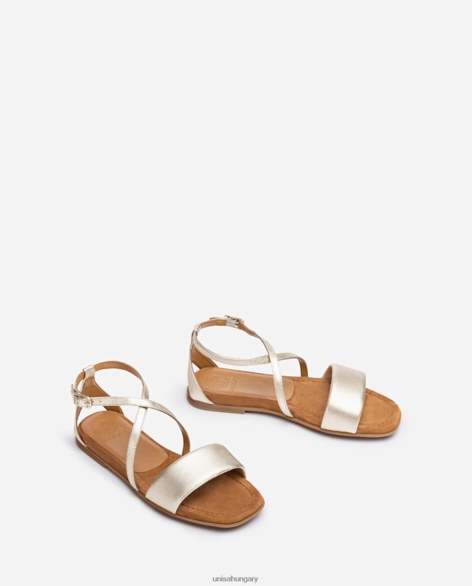 Unisa fémes bőr szandál nők J4PJX0340 kecses