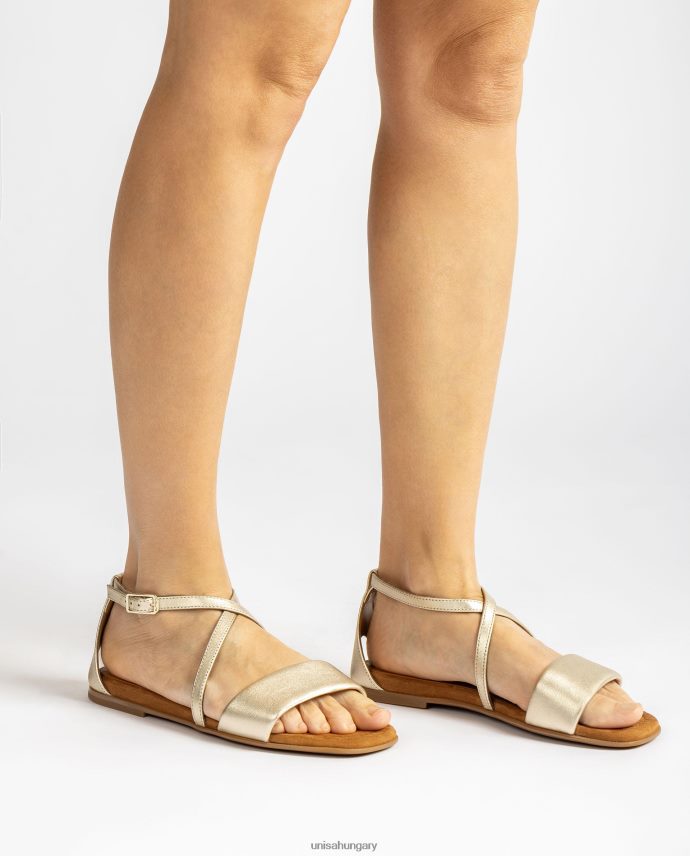 Unisa fémes bőr szandál nők J4PJX0340 kecses