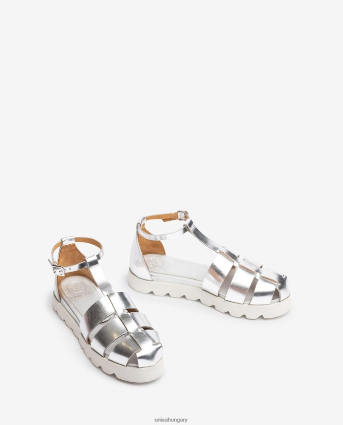 Unisa fémes hatású zselés cipő nők J4PJX0115 divat