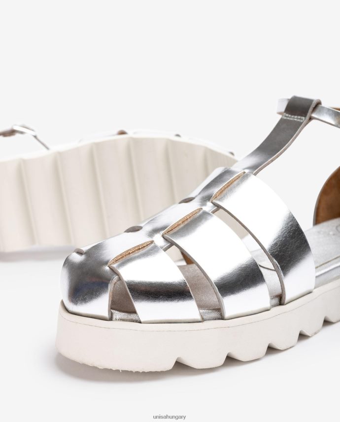 Unisa fémes hatású zselés cipő nők J4PJX0115 divat