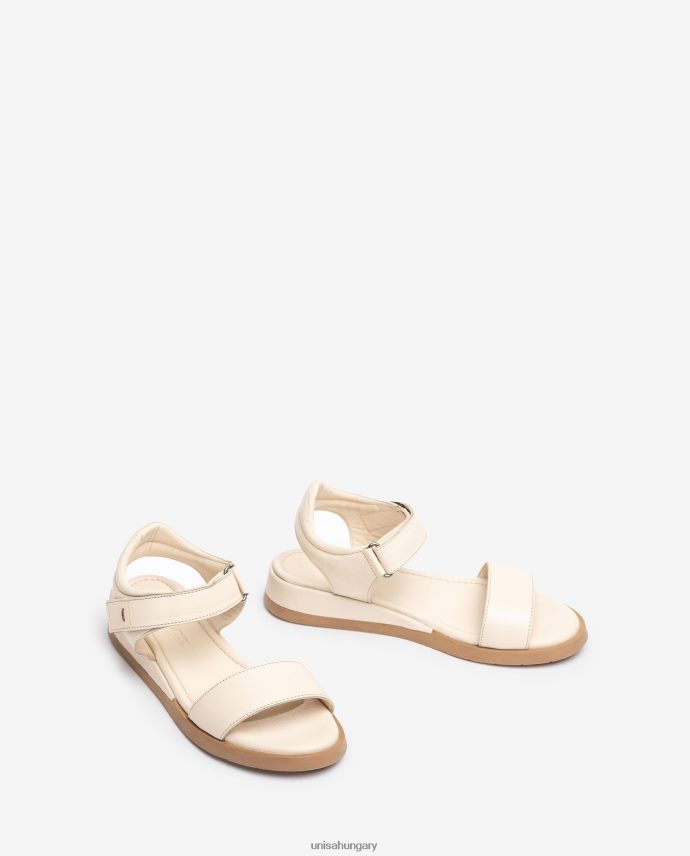 Unisa kényelmes bőr szandál nők J4PJX0114 barna