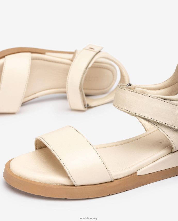 Unisa kényelmes bőr szandál nők J4PJX0114 barna