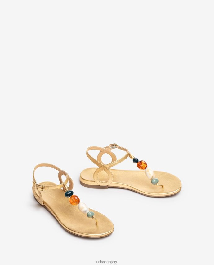 Unisa orr-oszlopos szandál szegéllyel nők J4PJX045 kecses