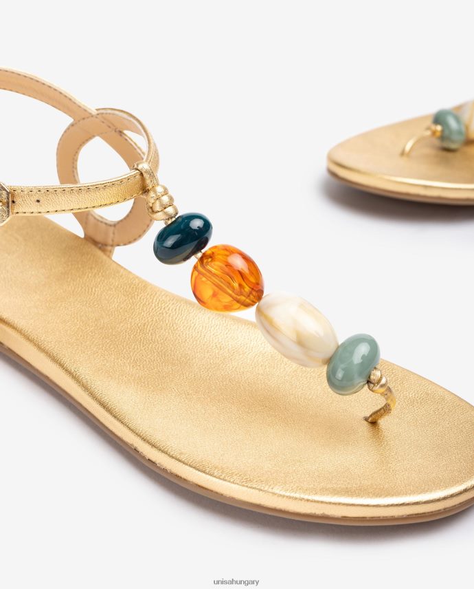 Unisa orr-oszlopos szandál szegéllyel nők J4PJX045 kecses