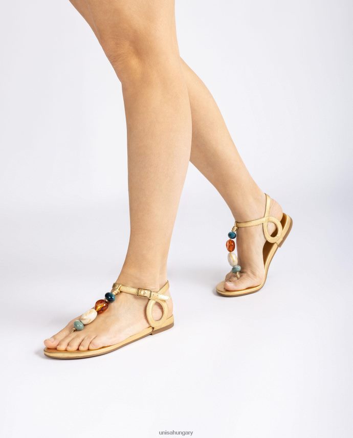 Unisa orr-oszlopos szandál szegéllyel nők J4PJX045 kecses