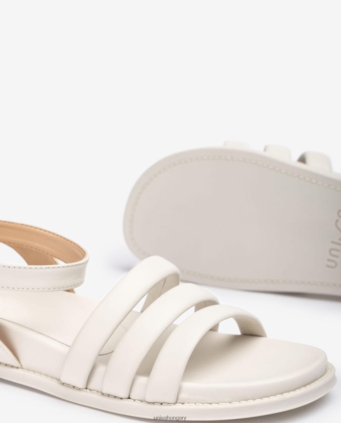 Unisa szandál hozzáillő talppal nők J4PJX0358 fehér