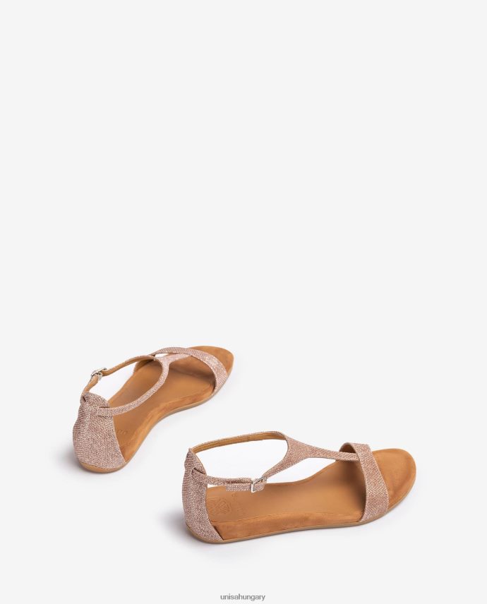 Unisa szandál pánttal a lábfej fölött nők J4PJX075 rózsaszín