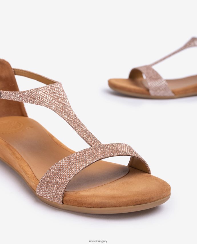 Unisa szandál pánttal a lábfej fölött nők J4PJX075 rózsaszín