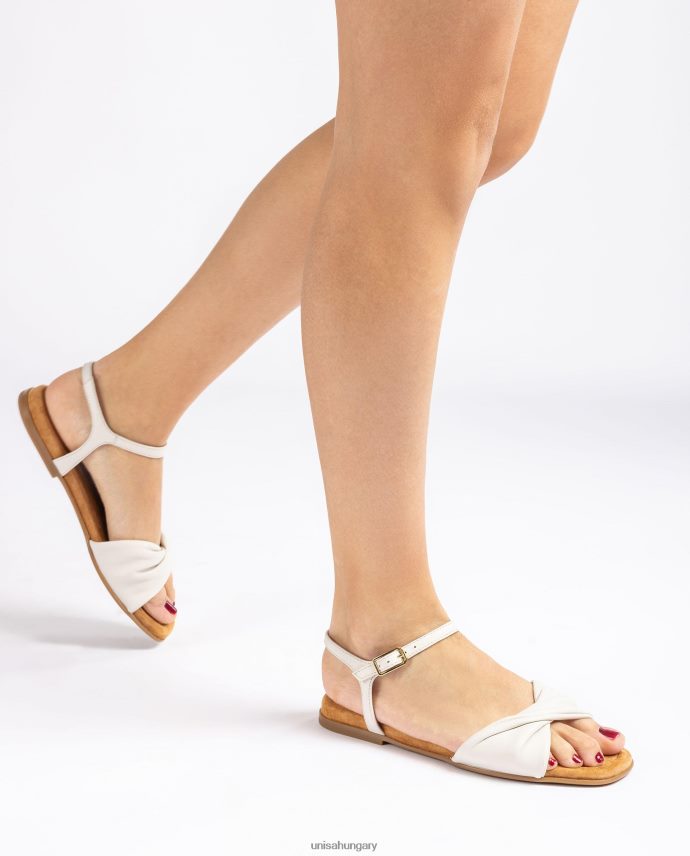 Unisa szandál steppelt vámpírral nők J4PJX077 fehér