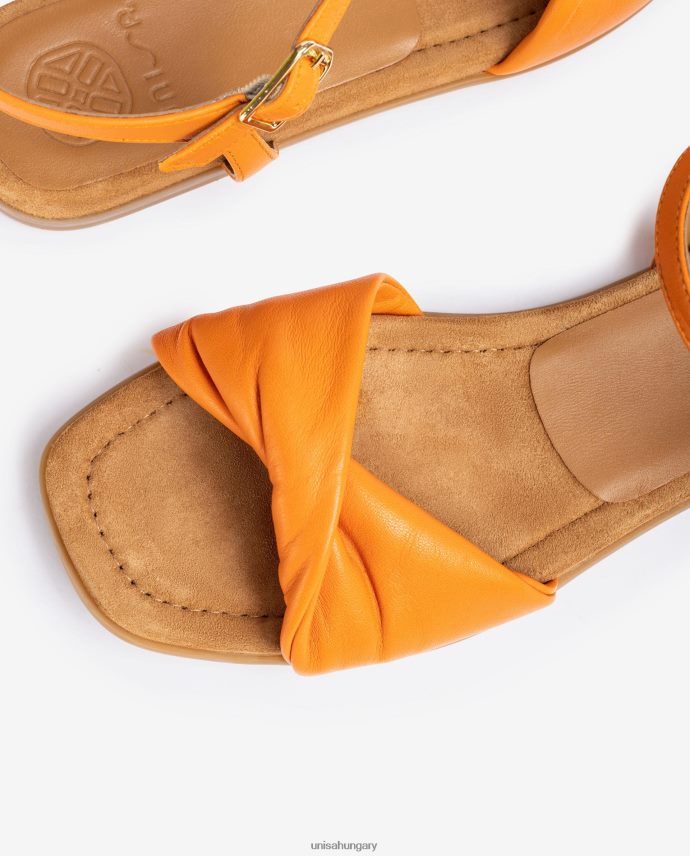 Unisa szandál steppelt vámpírral nők J4PJX078 narancs