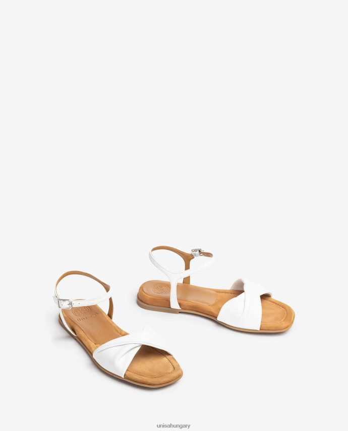 Unisa szandál steppelt vámpírral nők J4PJX079 fehér