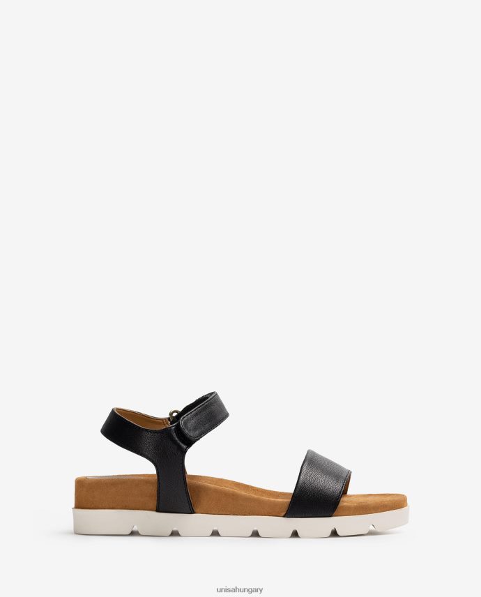 Unisa szandál tépőzáras pánttal nők J4PJX0399 kecses