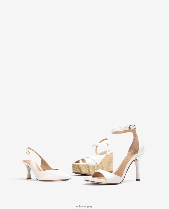 Unisa d\'orsay bokapántos hevederes hátsó cipő festett sarokkal nők J4PJX0838 divat