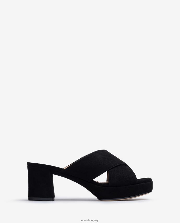Unisa velúr pántos szandál nők J4PJX0824 divat
