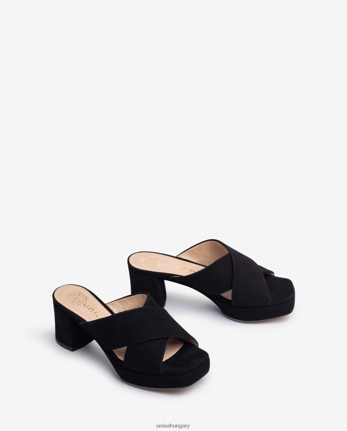 Unisa velúr pántos szandál nők J4PJX0824 divat