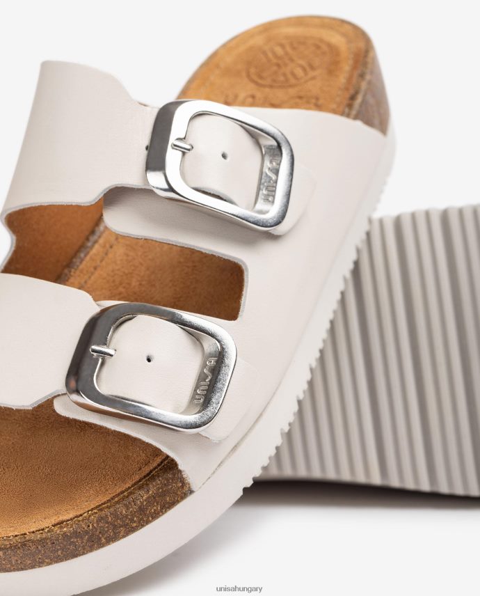 Unisa lapos dupla pántos szandál nők J4PJX0314 kecses