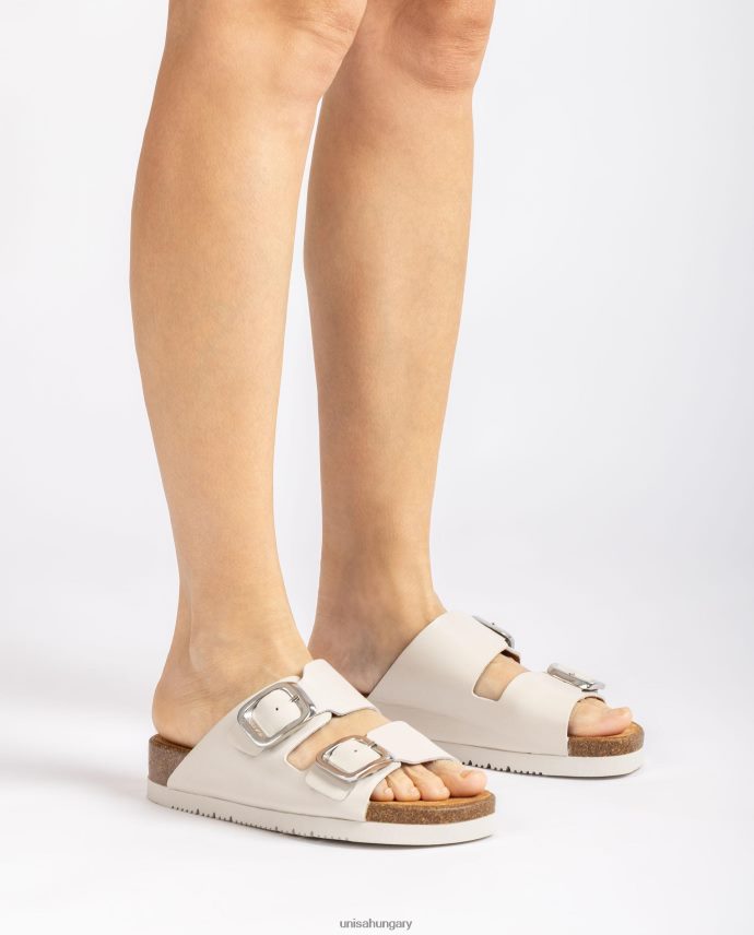 Unisa lapos dupla pántos szandál nők J4PJX0314 kecses