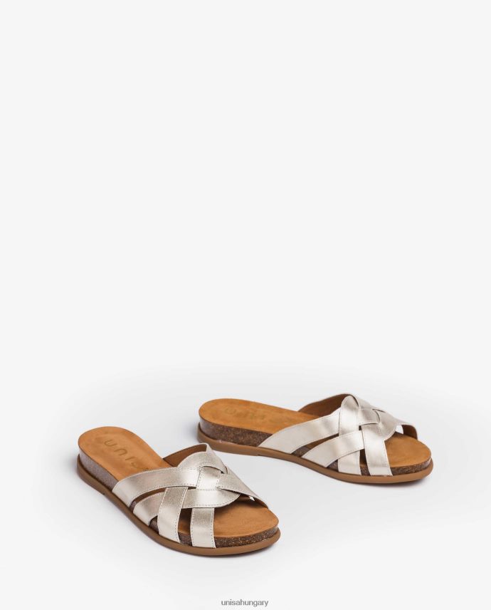 Unisa lapos kígyó hatású bőröszvérek nők J4PJX0430 kecses