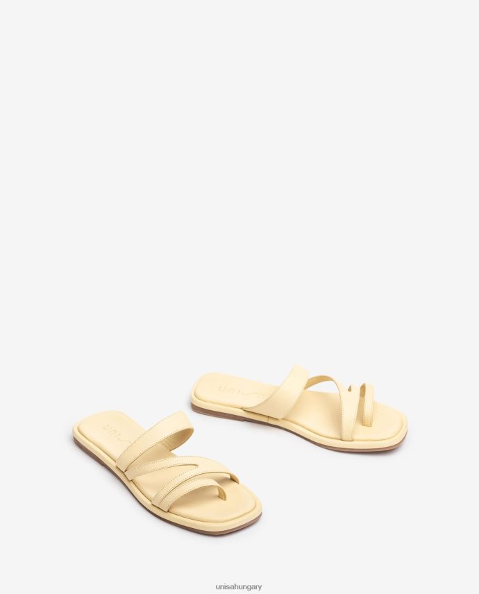 Unisa lapos pántos szandál nők J4PJX015 bézs