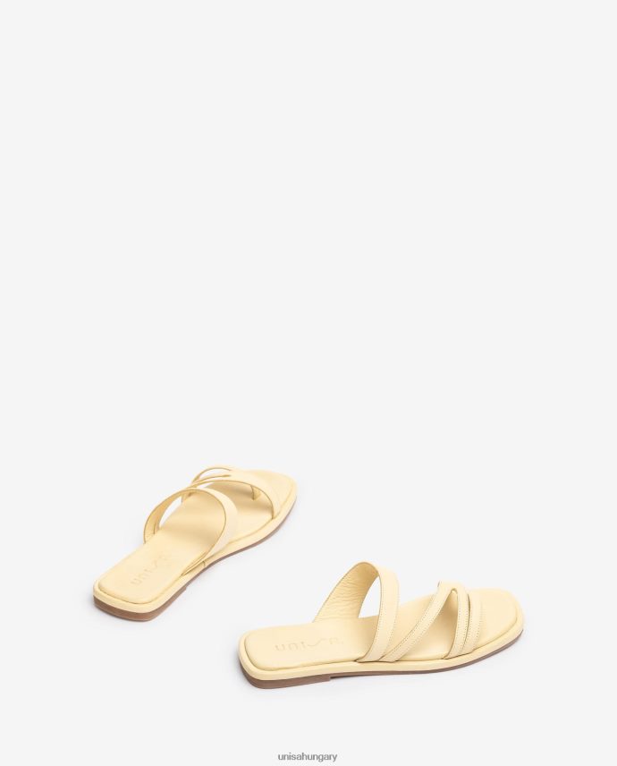 Unisa lapos pántos szandál nők J4PJX015 bézs