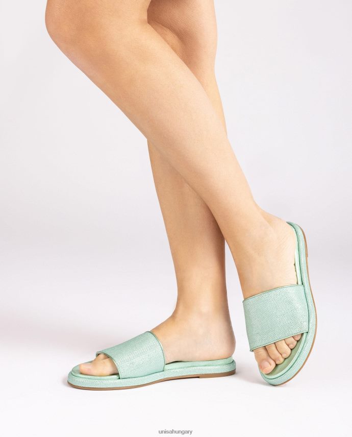 Unisa lapos szandál széles vámpírral nők J4PJX029 kék