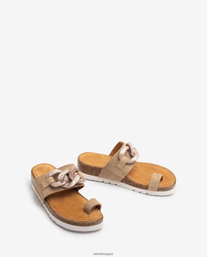 Unisa orr-oszlopos szandál lánccal nők J4PJX0426 kecses