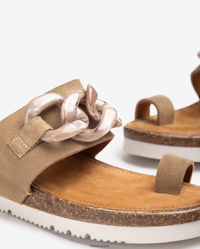 Unisa orr-oszlopos szandál lánccal nők J4PJX0426 kecses