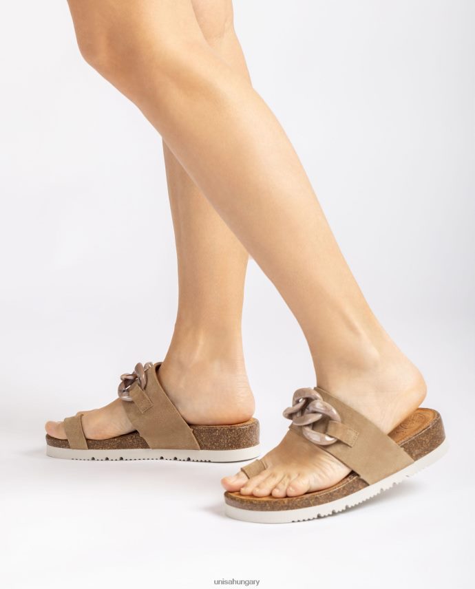 Unisa orr-oszlopos szandál lánccal nők J4PJX0426 kecses