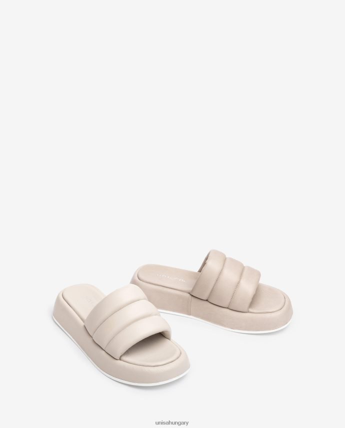 Unisa párnázott blokk szandál nők J4PJX0105 barna