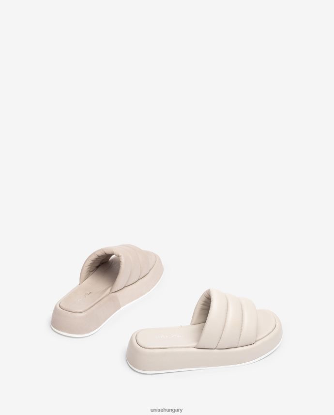 Unisa párnázott blokk szandál nők J4PJX0105 barna