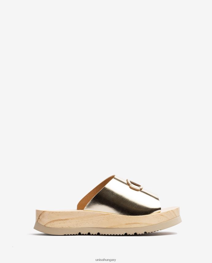 Unisa szandál fa hatású talppal nők J4PJX0336 divat