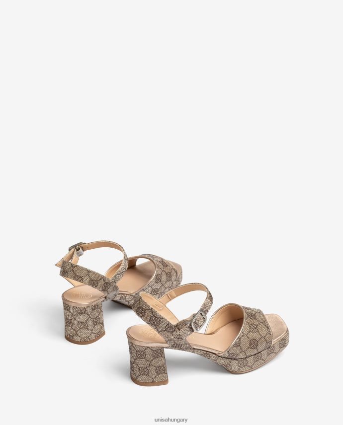 Unisa fém hatású szövet szandál nők J4PJX0401 divat