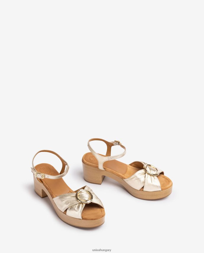 Unisa kerek orrú szandál szegéllyel nők J4PJX0117 kecses