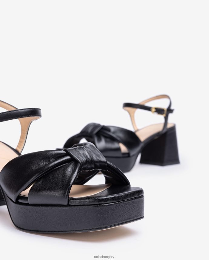 Unisa szandál sarokkal és platformmal nők J4PJX0210 divat