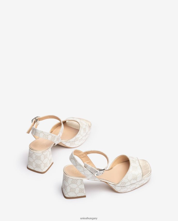 Unisa szandál sarokkal és platformmal nők J4PJX0214 kecses