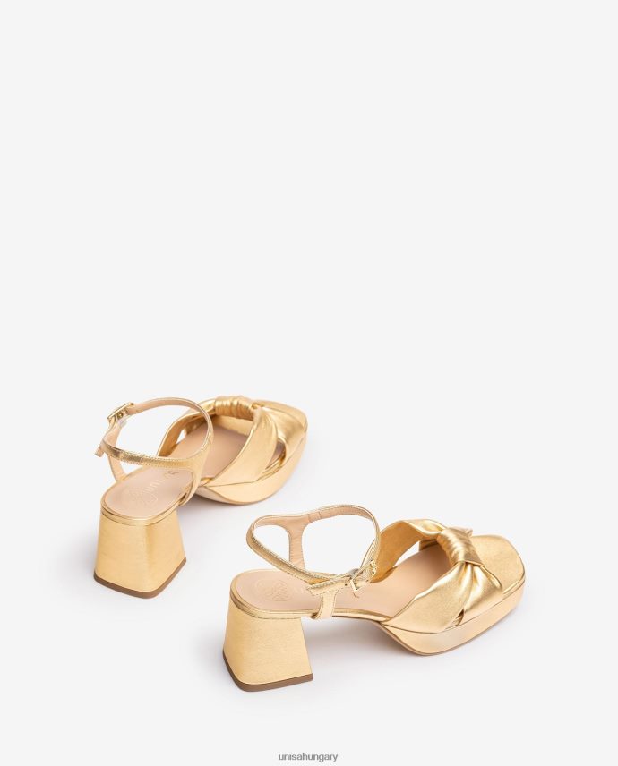 Unisa szandál sarokkal és platformmal nők J4PJX03 divat