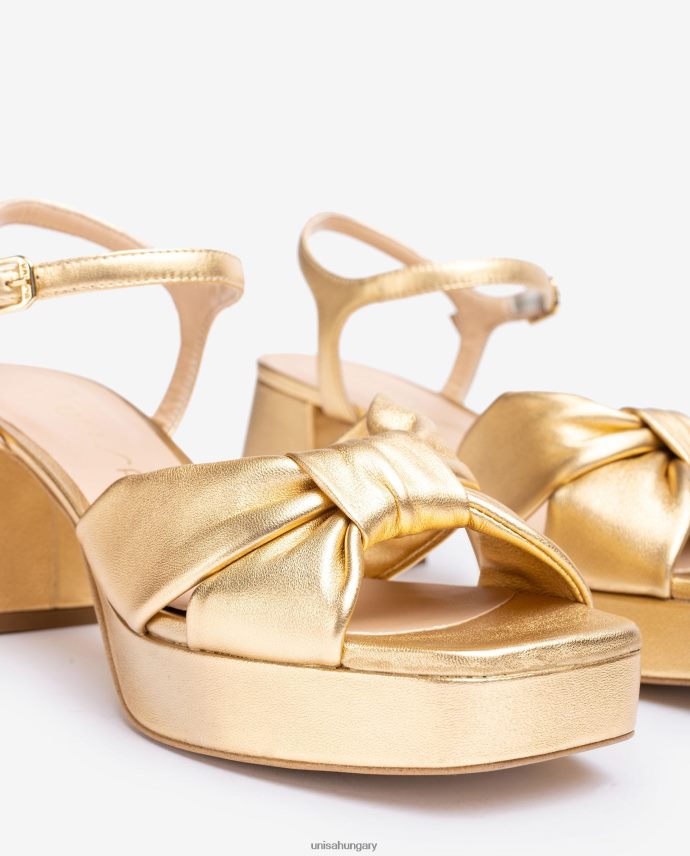 Unisa szandál sarokkal és platformmal nők J4PJX03 divat