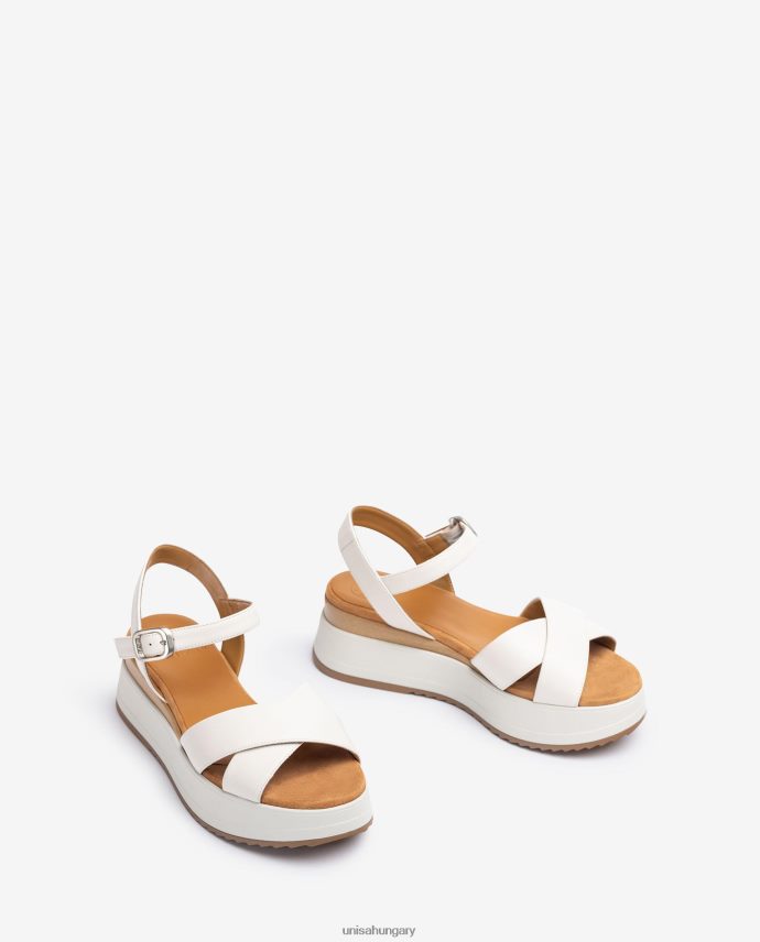 Unisa szandál tornacipő stílusú talppal nők J4PJX0342 fehér
