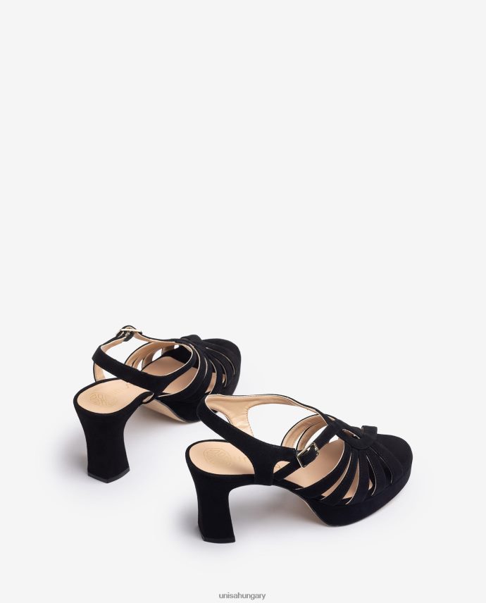 Unisa velúr pántos szandál nők J4PJX0232 kecses