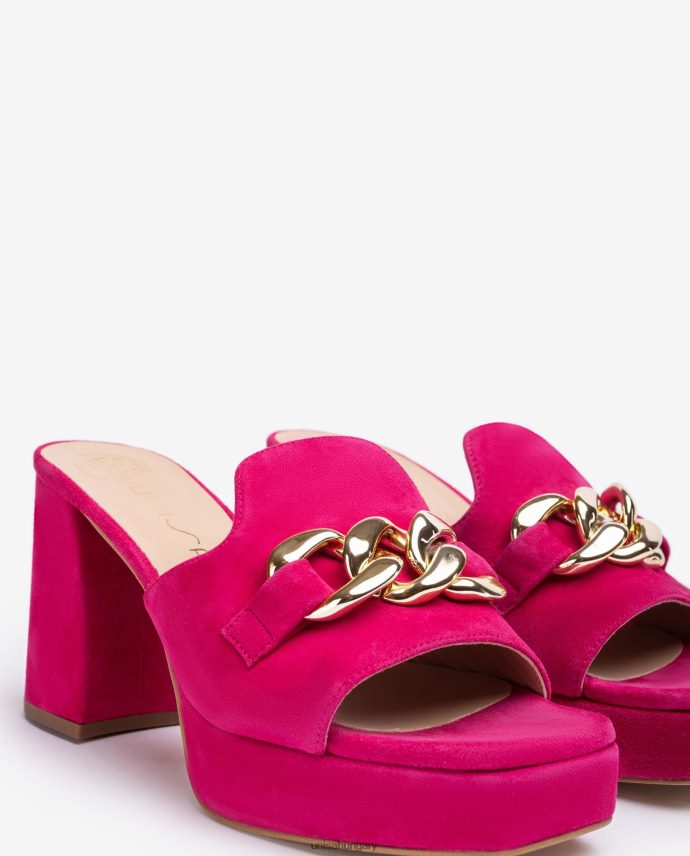 Unisa velúr szandál lánccal nők J4PJX0221 rózsaszín