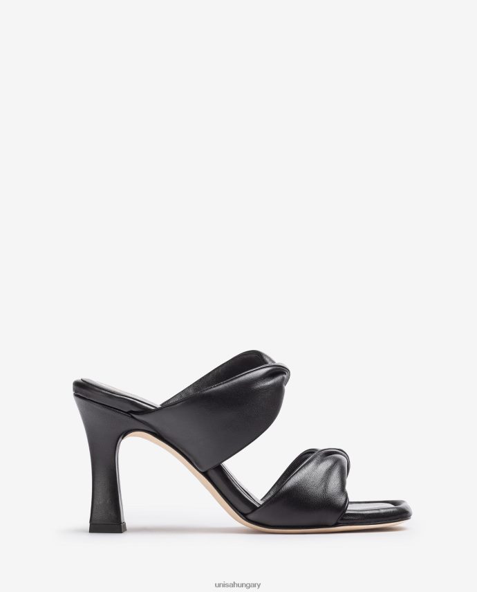 Unisa csavaros pántos szandál nők J4PJX0264 fekete