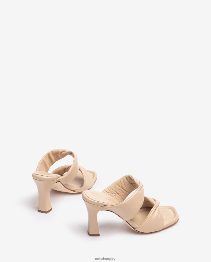 Unisa csavaros pántos szandál nők J4PJX0265 bézs