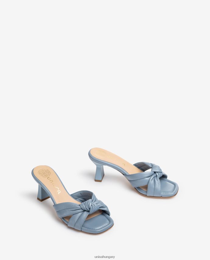 Unisa csomós pántos szandál nők J4PJX0308 kék