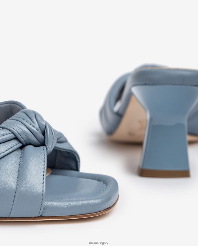 Unisa csomós pántos szandál nők J4PJX0308 kék