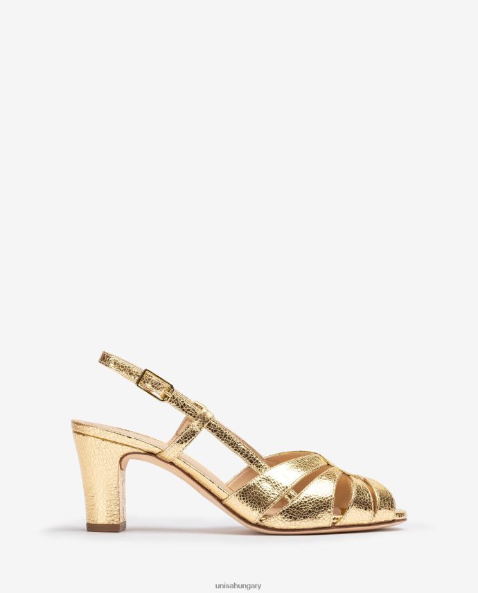 Unisa elegáns szandál közepes sarkú nők J4PJX0172 kecses