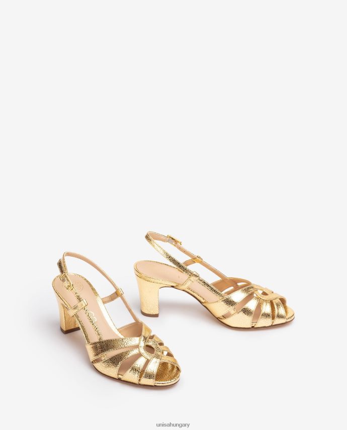 Unisa elegáns szandál közepes sarkú nők J4PJX0172 kecses