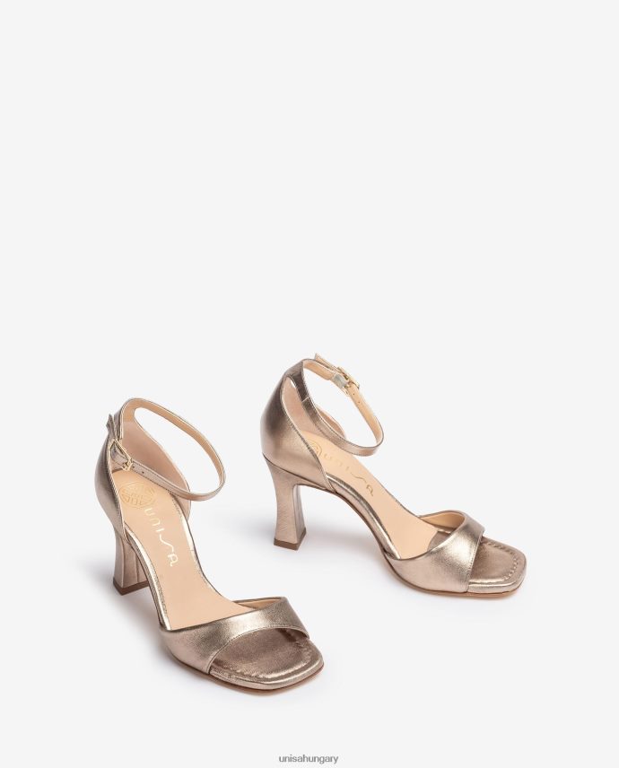Unisa fémes hatású d\'orsay bokapántos szandál nők J4PJX0262 divat