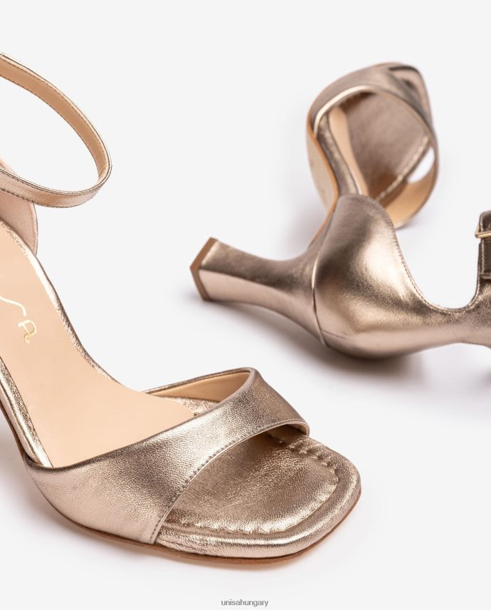 Unisa fémes hatású d\'orsay bokapántos szandál nők J4PJX0262 divat